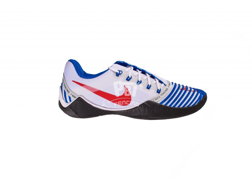 NIKE Ballestra 2 fencing shoes - Navy/Red